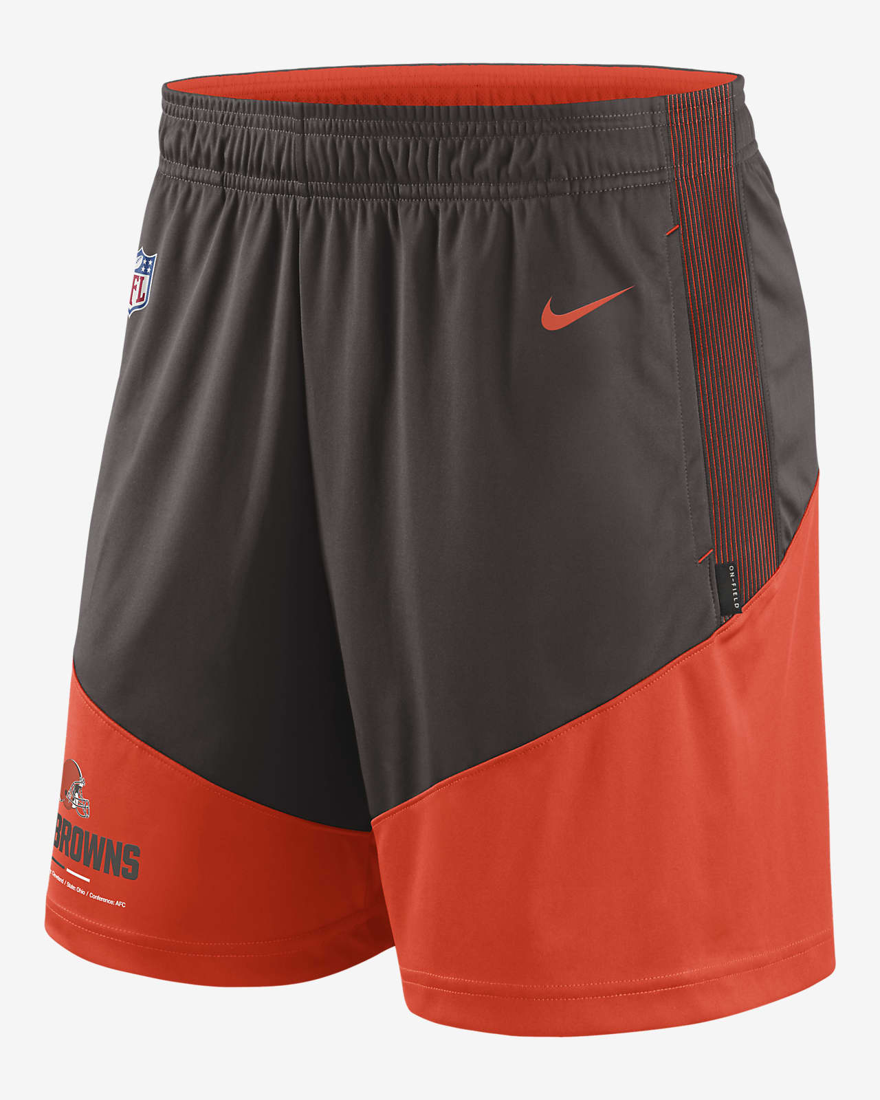 Shorts para hombre Nike Primary Lockup (NFL Cleveland Browns). Nike.com