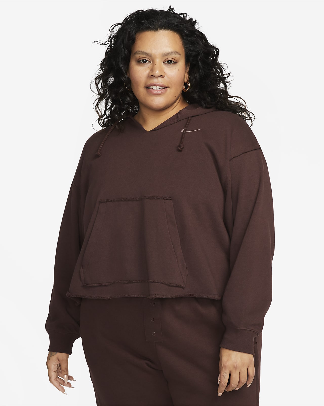 lækage Svaghed venstre Nike Sportswear Everyday Modern Women's Over-Oversized French Terry Hoodie (Plus  Size). Nike.com