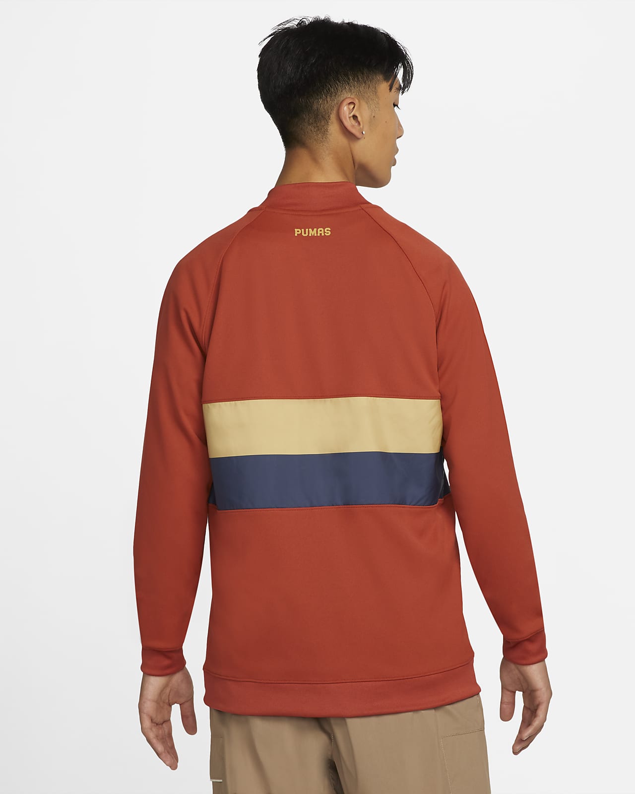 Chamarra de fútbol de cierre completo para hombre Pumas UNAM. Nike.com