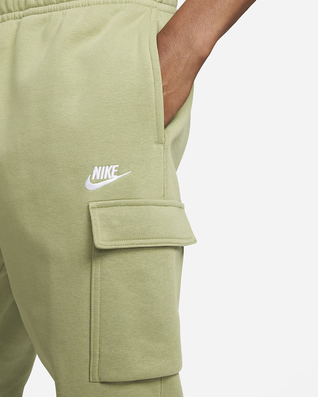 nike foundation cargo joggers khaki