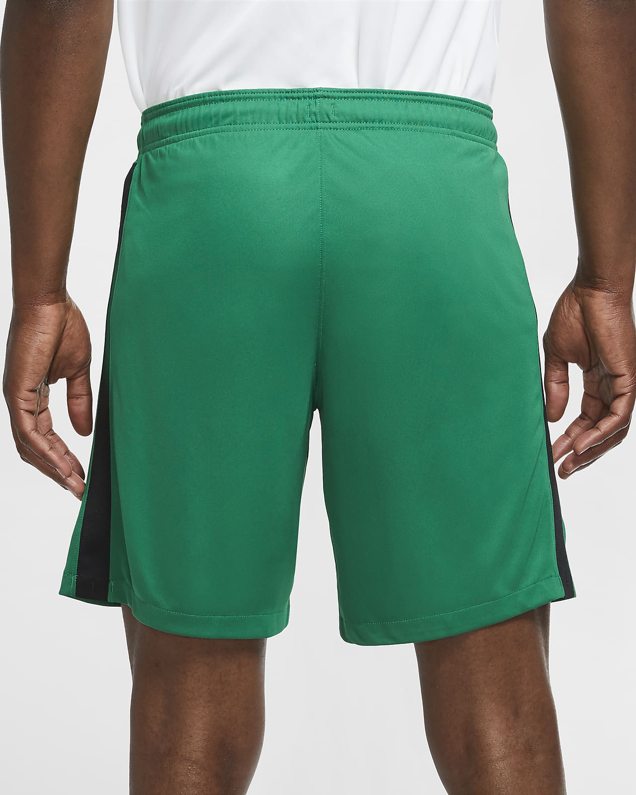 green nike soccer shorts