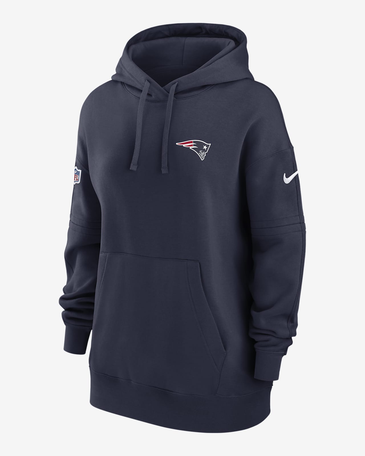 Sudadera nike gris discount sin capucha mujer