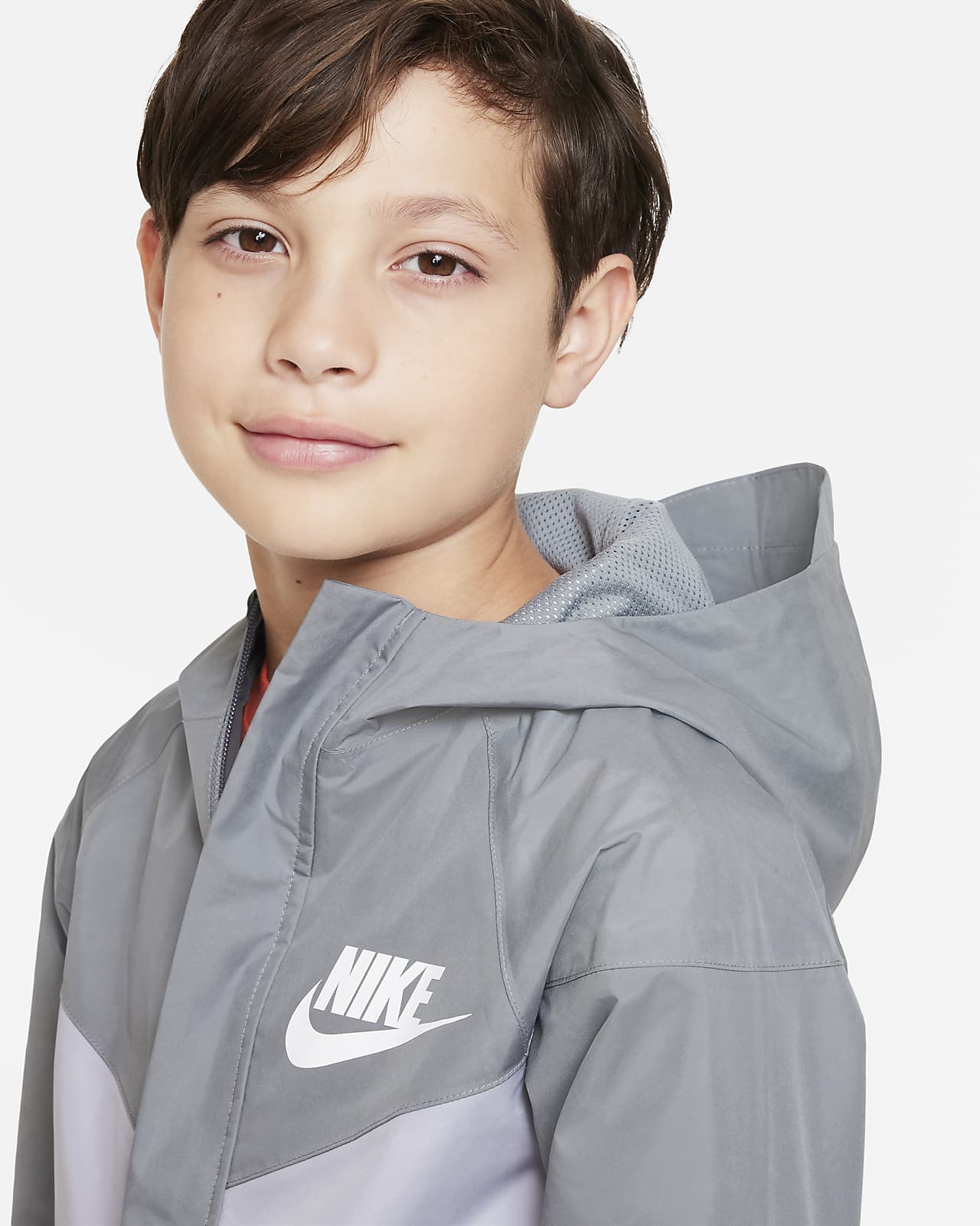 Nike Sportswear Storm-FIT Windrunner Older Kids' (Boys') Jacket. Nike AT
