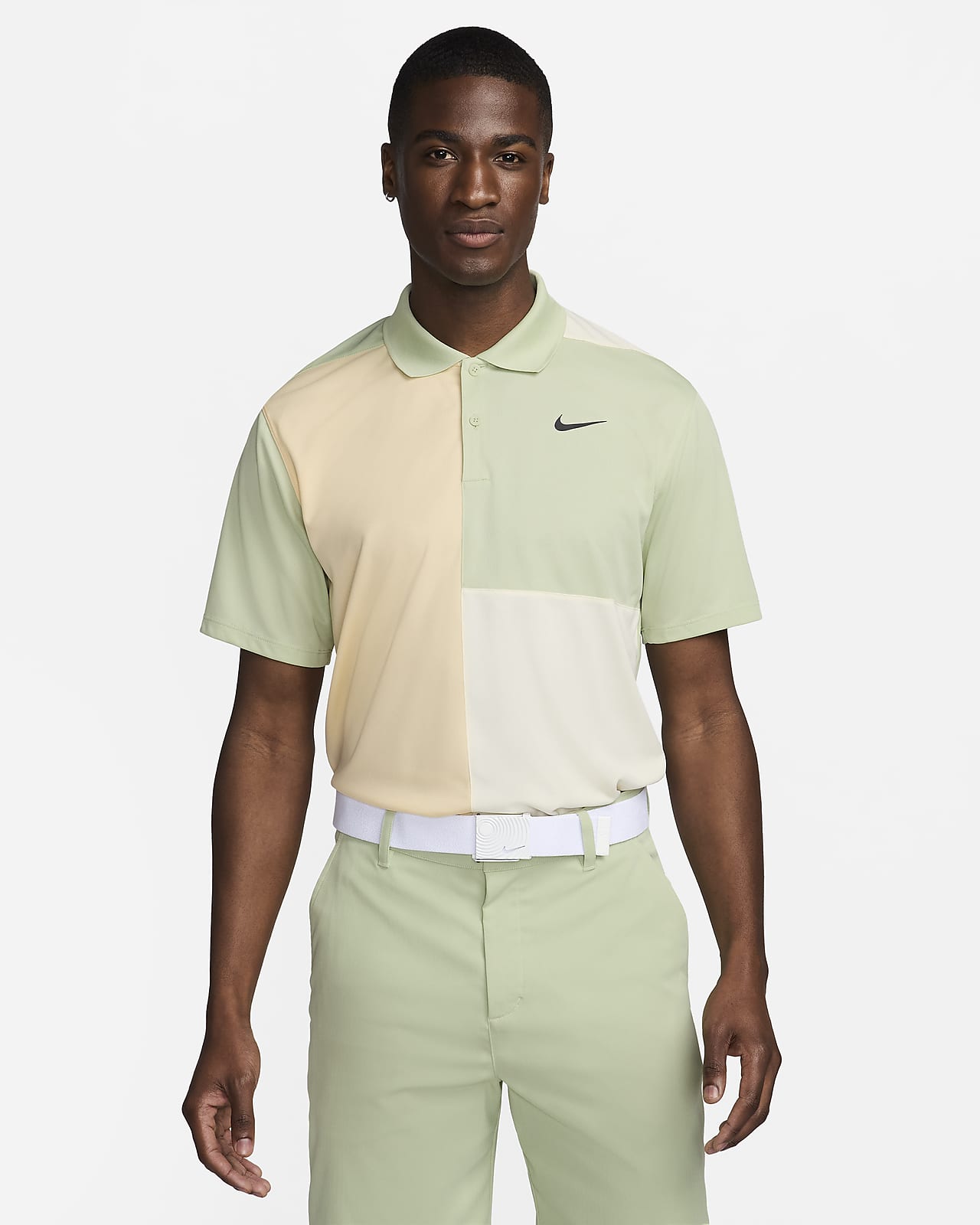 Nike dry momentum hot sale blade golf polo