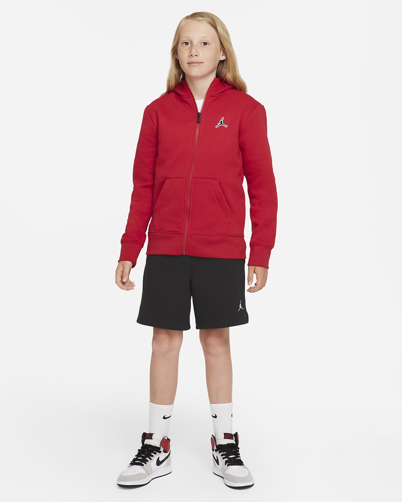 Sudadera con capucha de cierre para talla grande Jordan. Nike.com