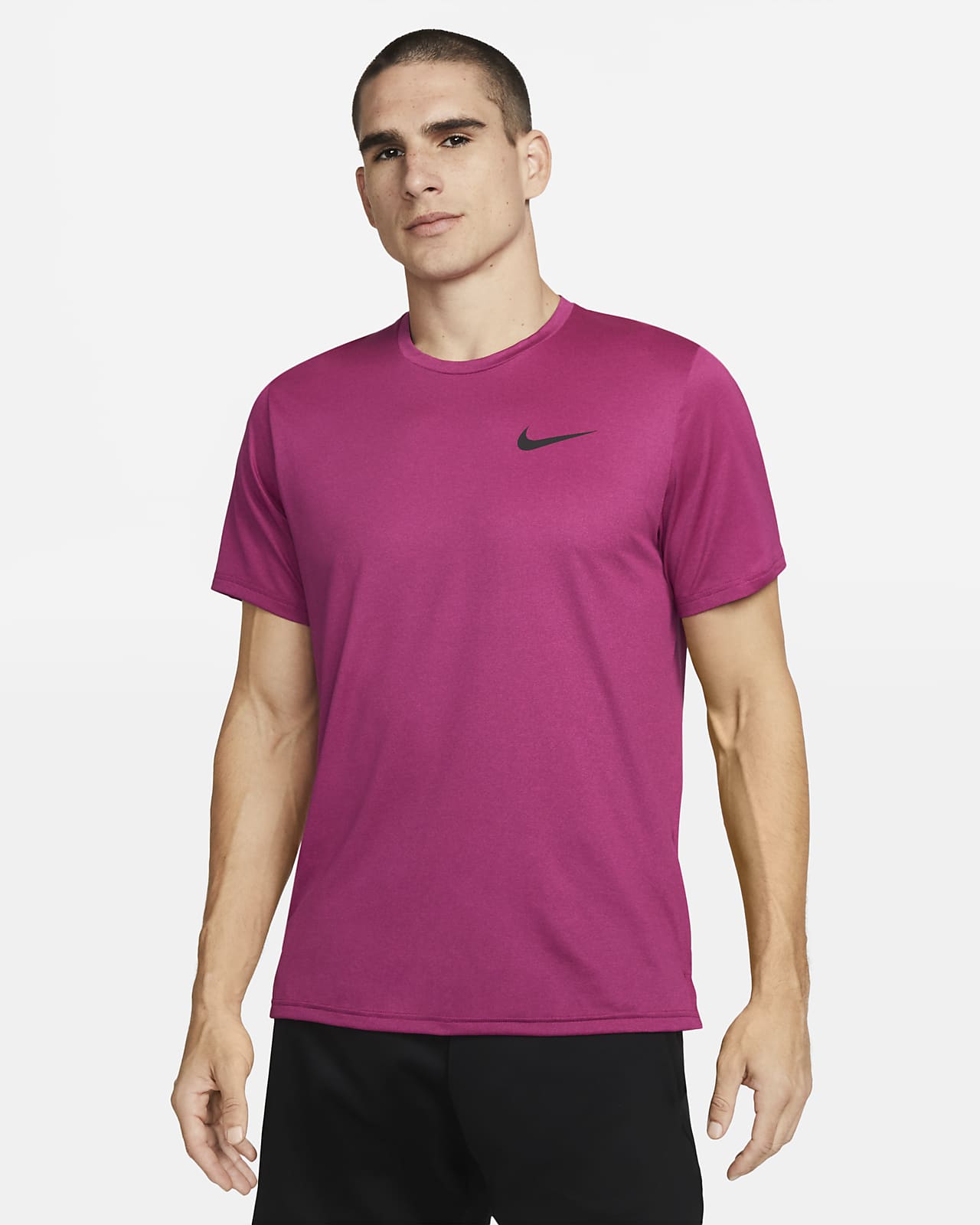 Nike shirt best sale roze heren