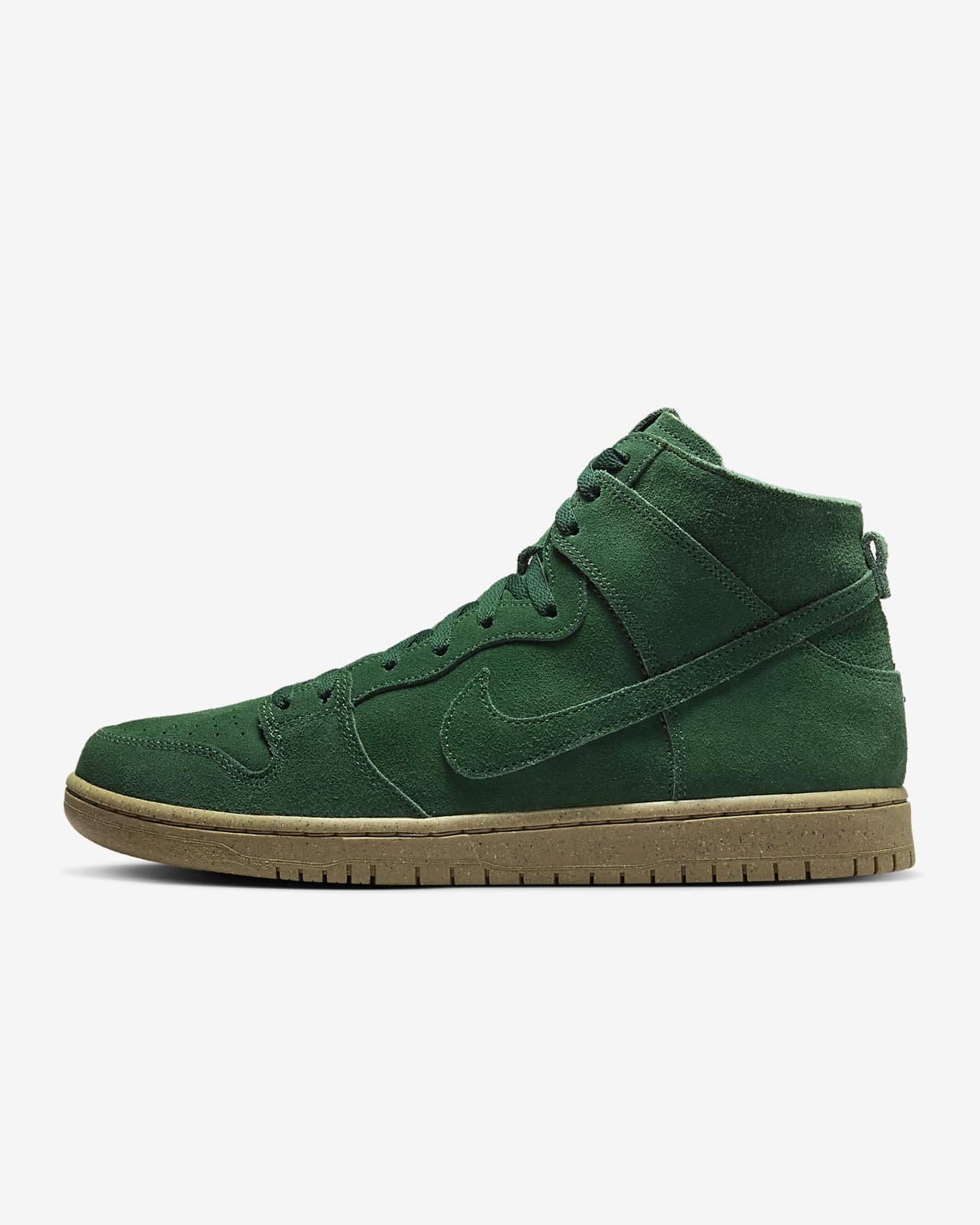 green nike dunk high