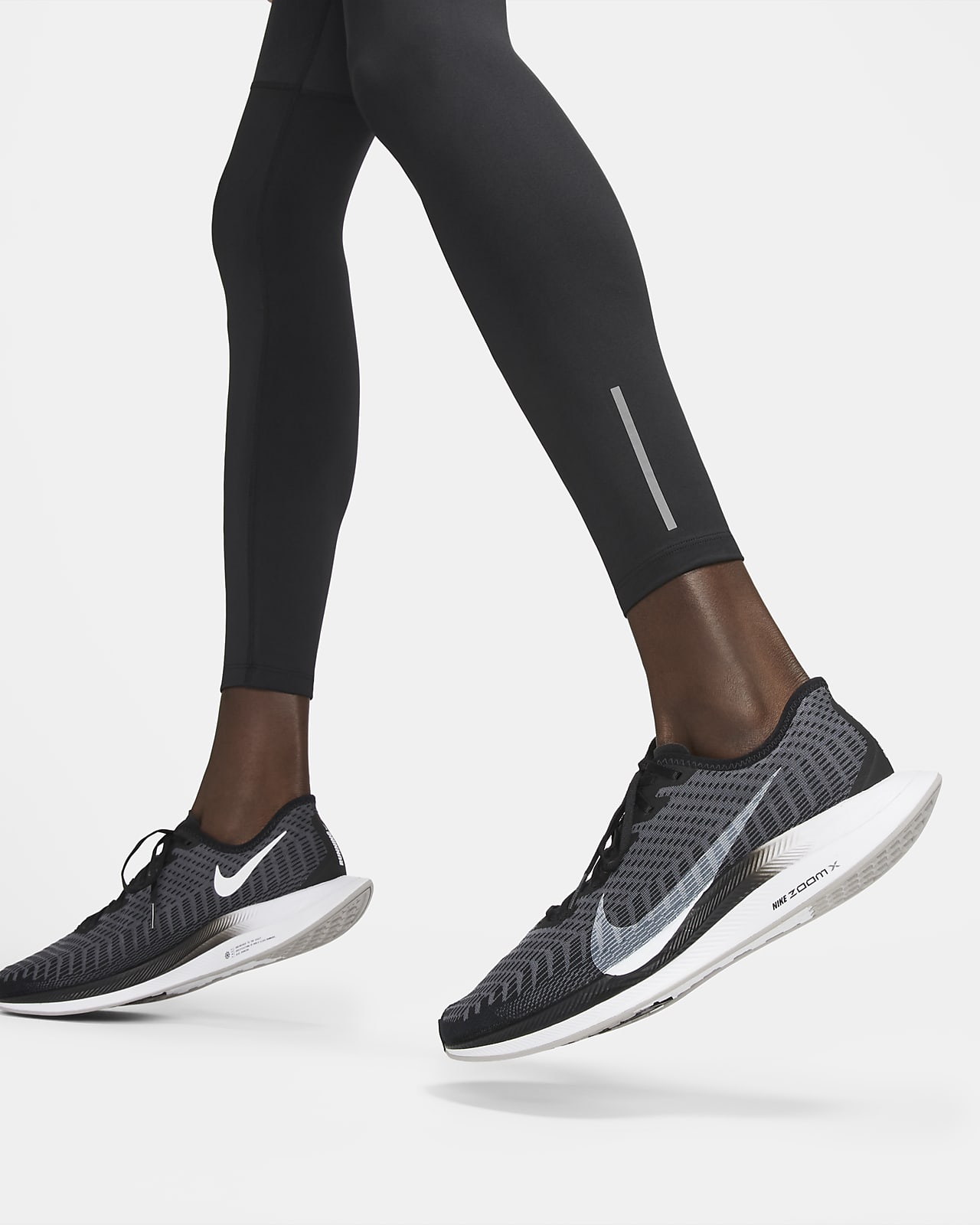 Nike Men Phenom Elite Running Tights (Large, Black) 