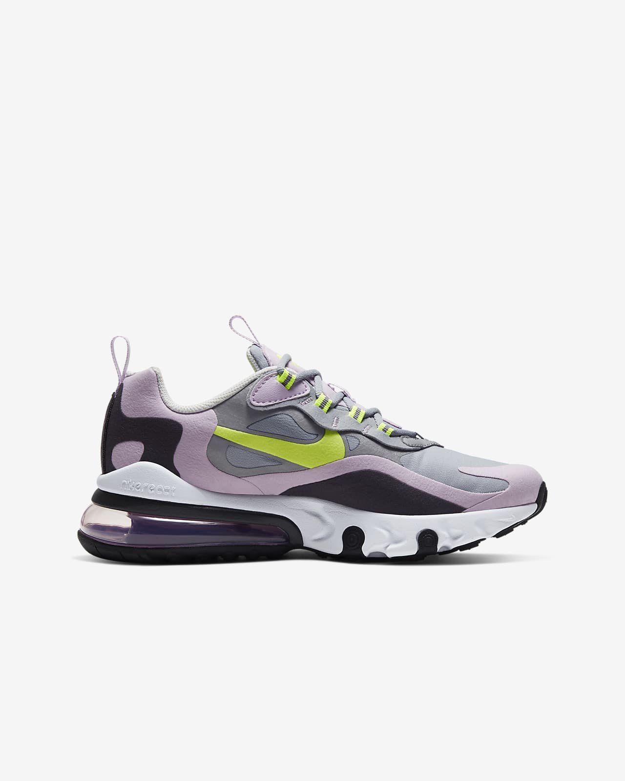 nike 270 react lilac