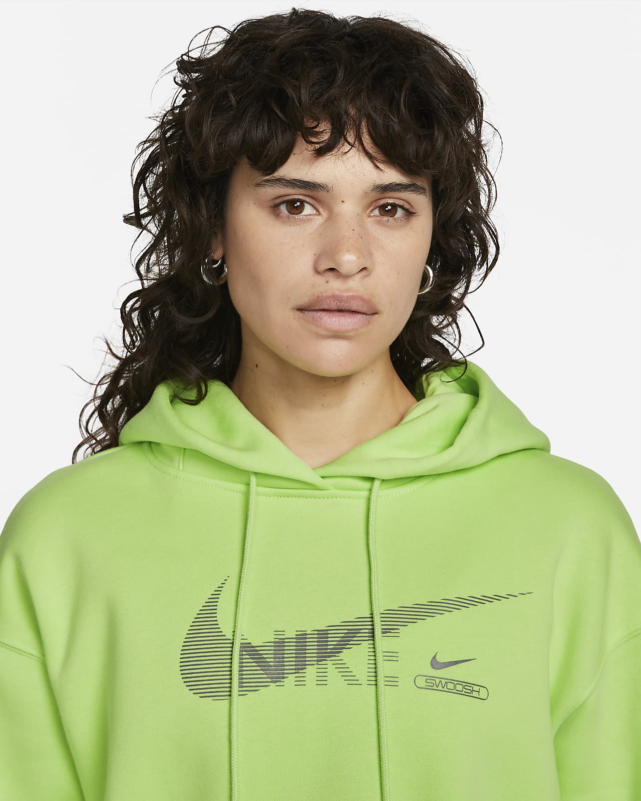 neon green hoodie nike