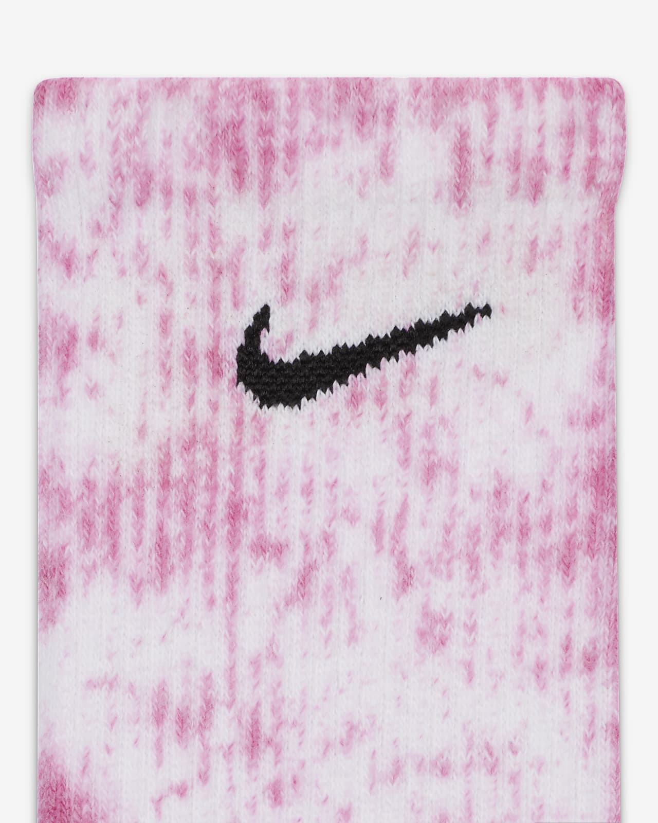NIKE CHAUSSETTES X3 CREW EVERYDAY PLUS TIE DY ROSE - CHAUSSETTE