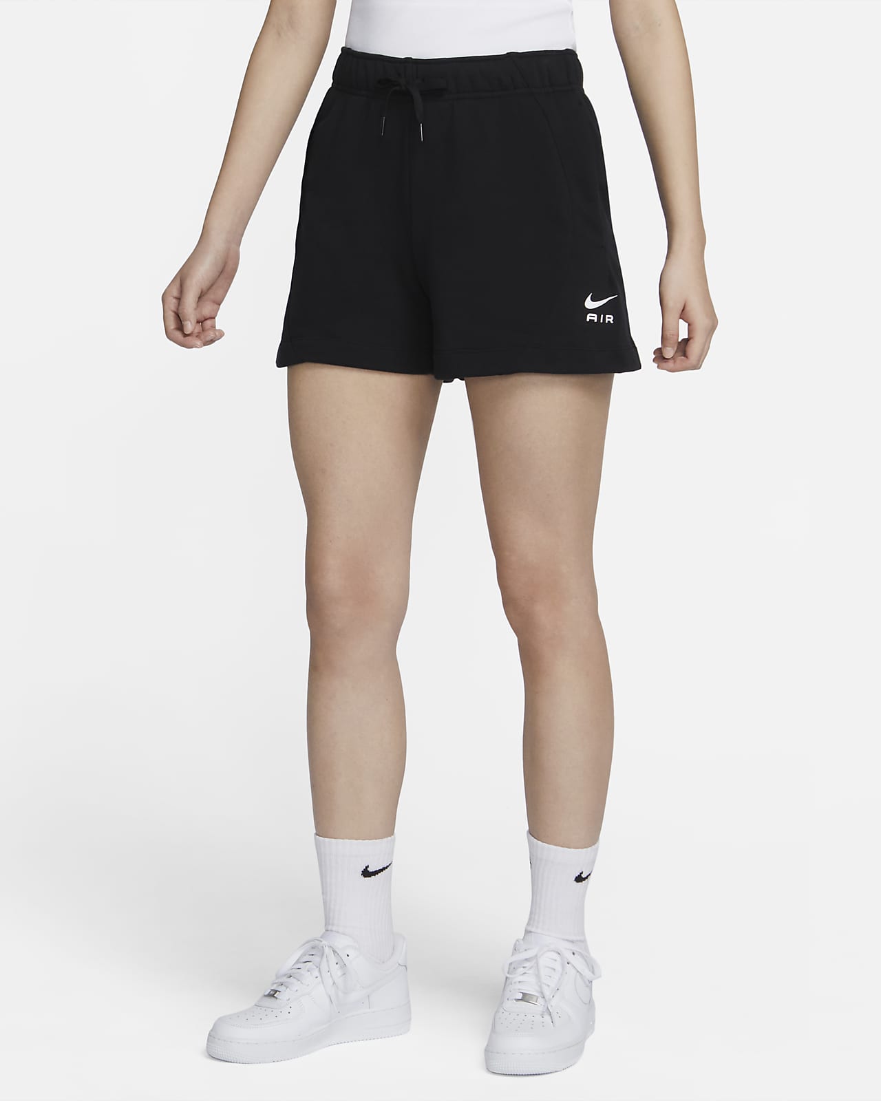 amusement beweeglijkheid vliegtuigen Nike Air Women's Mid-Rise Fleece Shorts. Nike JP