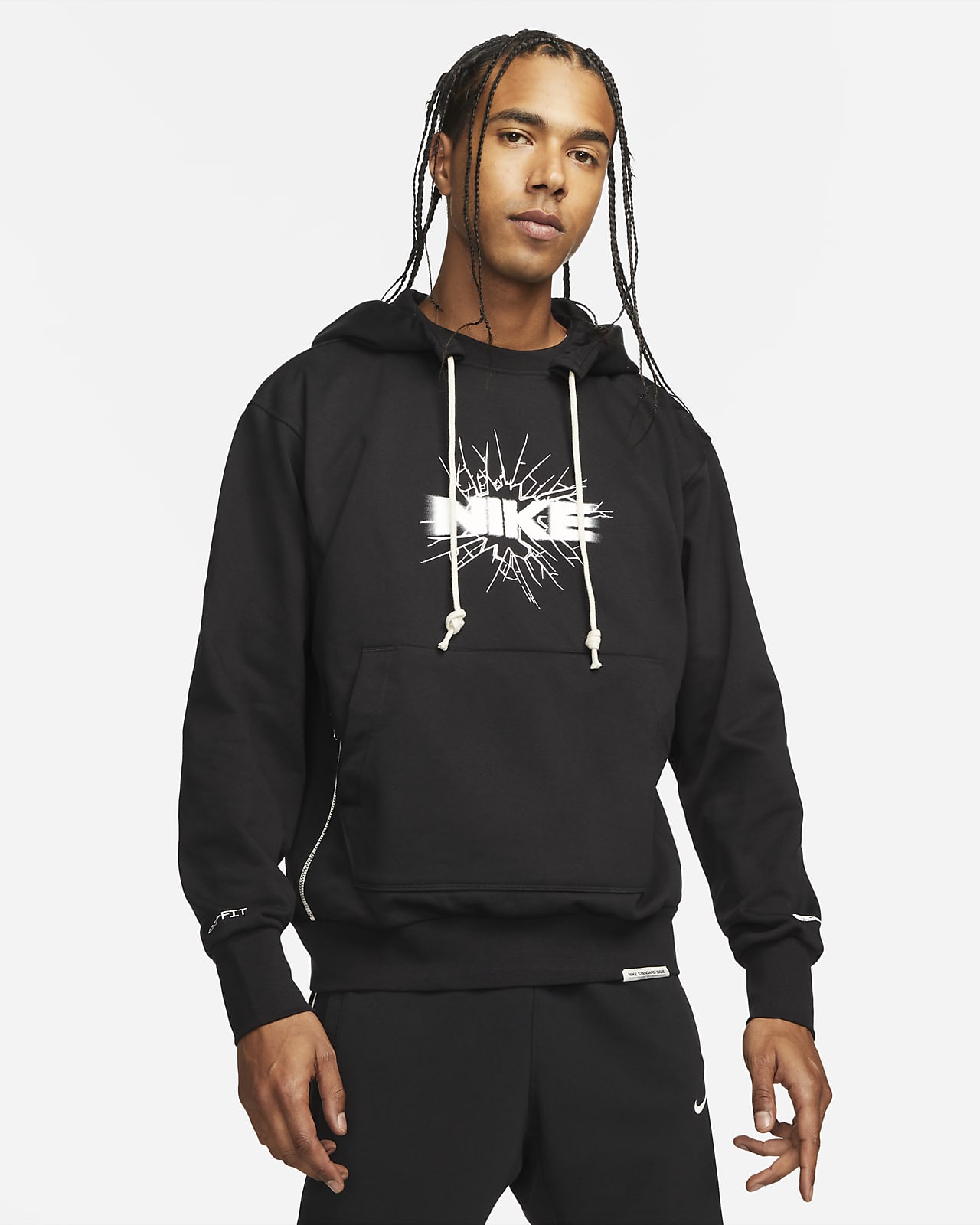 Nike Dri-FIT Standard Issue Basketball-Hoodie für Herren. Nike DE