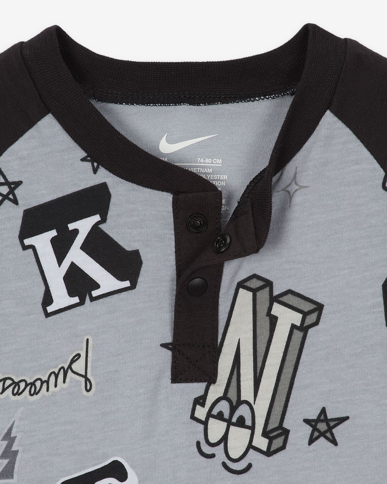 Enterito tipo playera para beb 12 24 meses Nike Sportswear Next