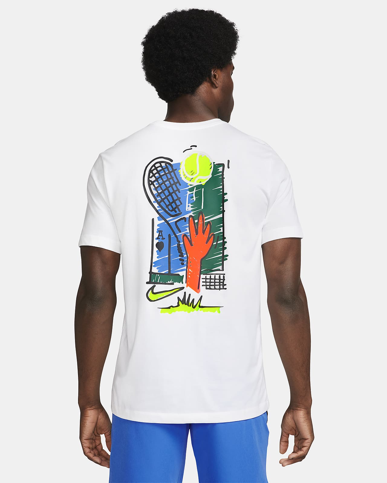 Nike tennis shirt discount heren