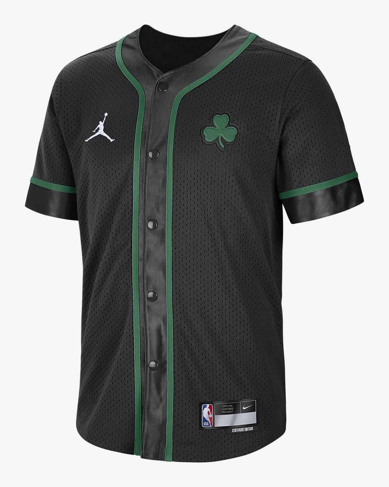 Nike Boston Celtics Statement Edition Men's Jordan Dri-FIT NBA Swingman Basketball  Shorts Black/Green