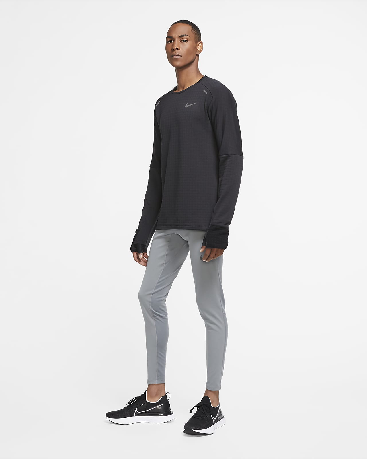 nike sphere men's running crew top