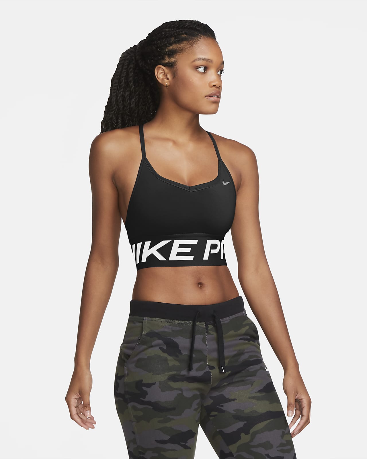 nike light support sports bra