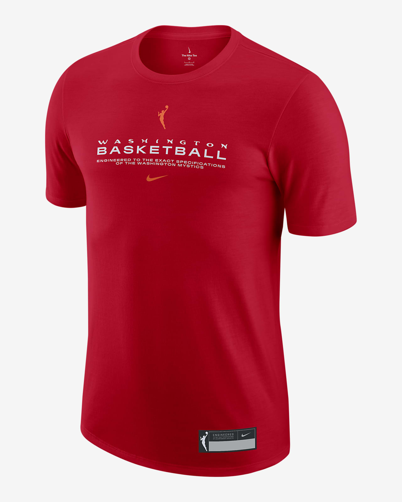 Washington Mystics Legend Nike Dri-FIT WNBA Practice T-Shirt