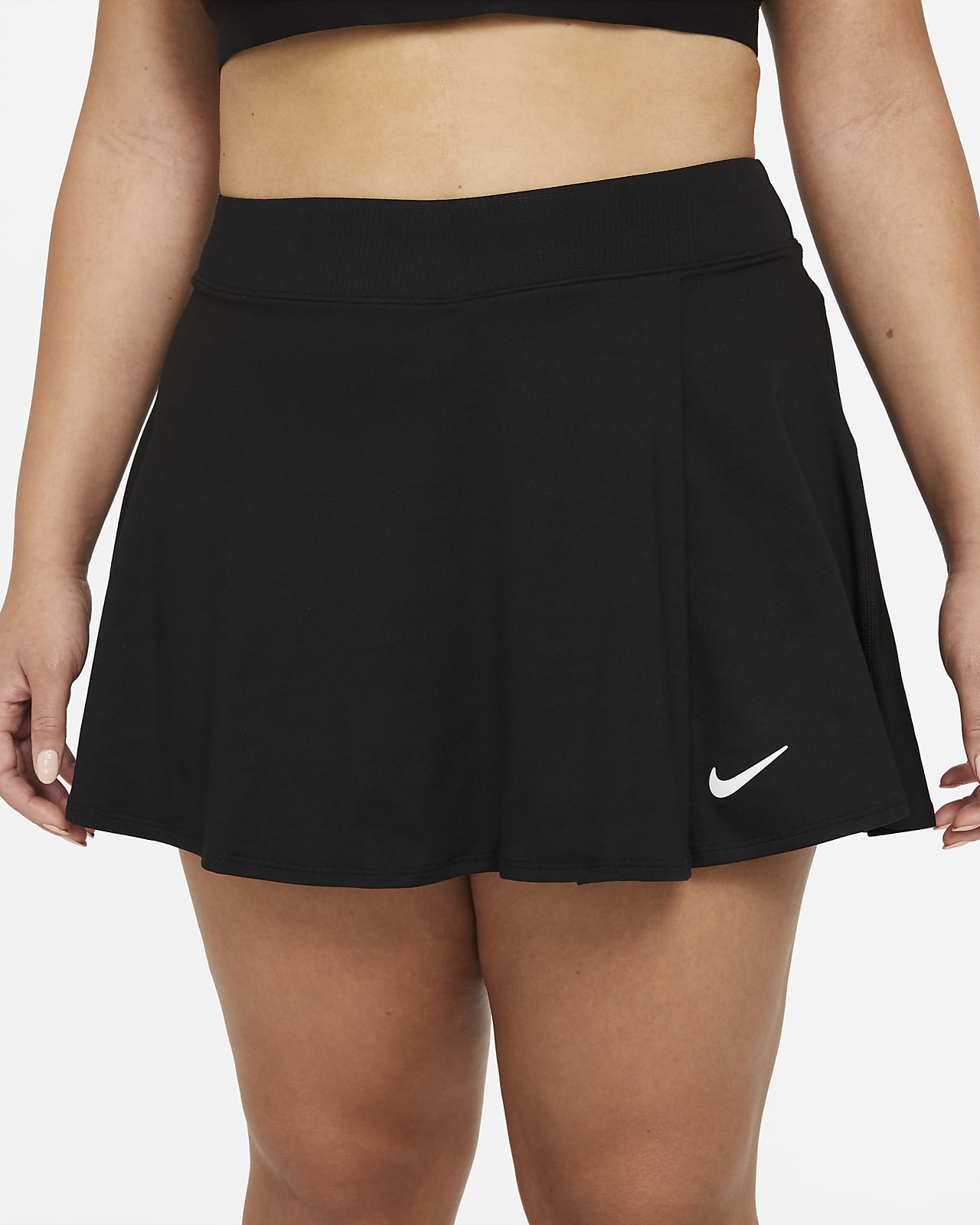 black nike victory tennis skirt - Main Image