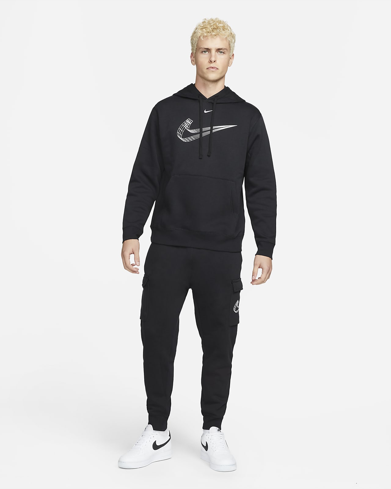 grey nike fleece