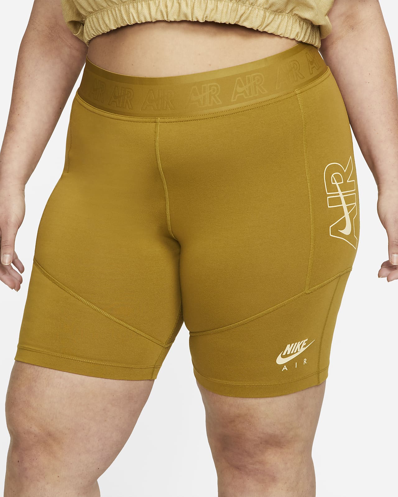 nike plus size air bike shorts