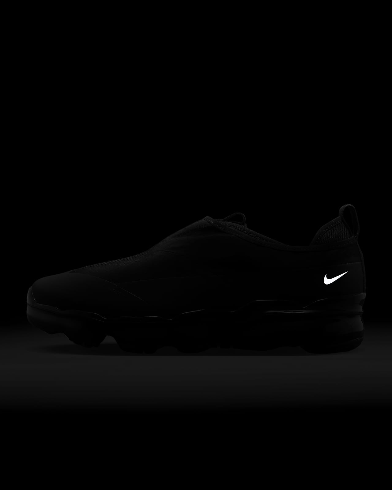 Nike vapormax hotsell black no laces