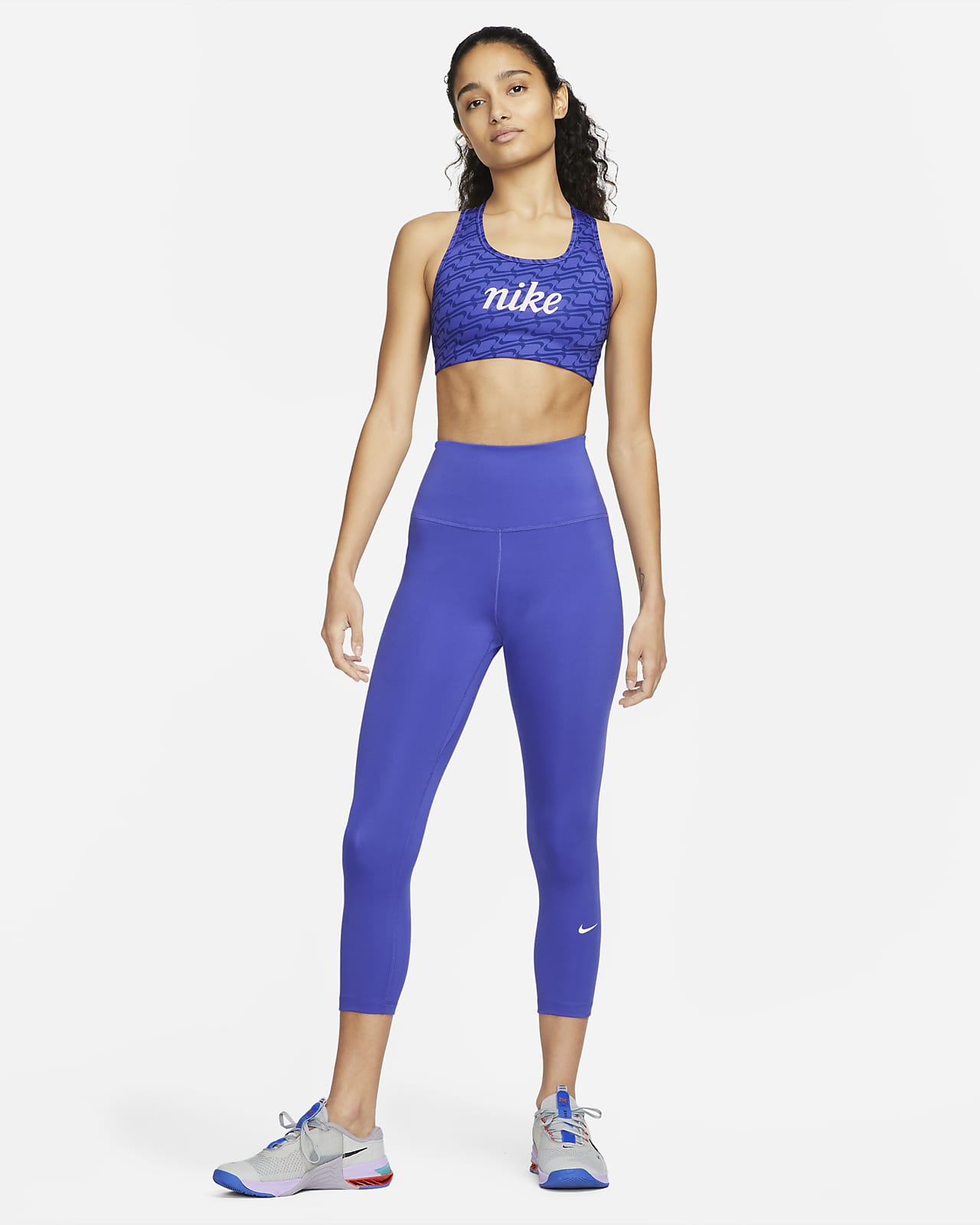Nike One Women's HighRise Cropped Leggings. Nike LU