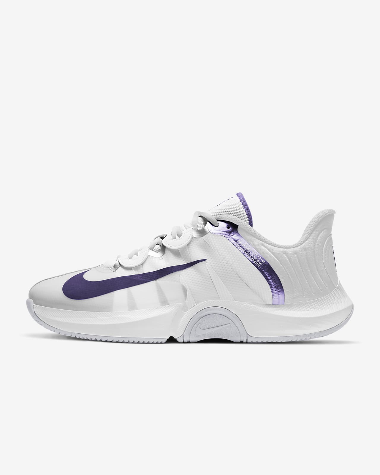 purple tennis shoes nike