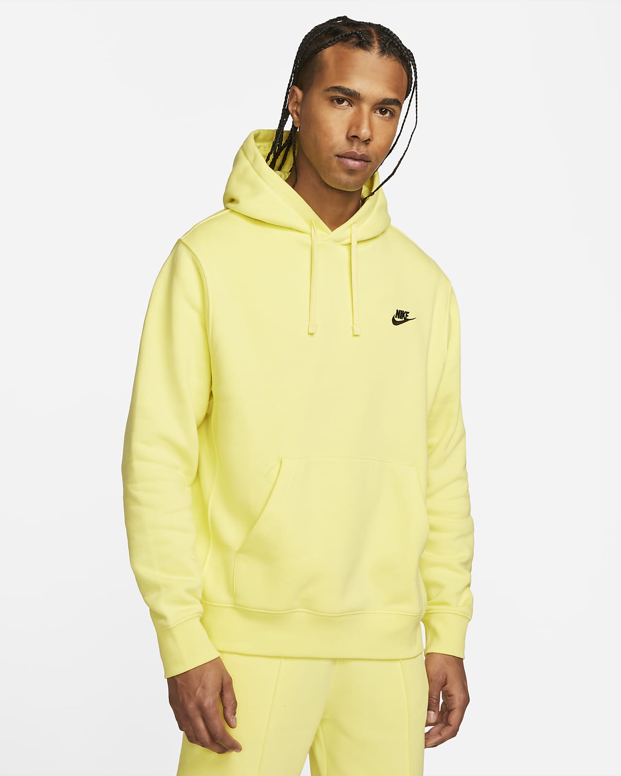 Felpa pullover con cappuccio Nike Sportswear Club Fleece - Uomo. Nike IT