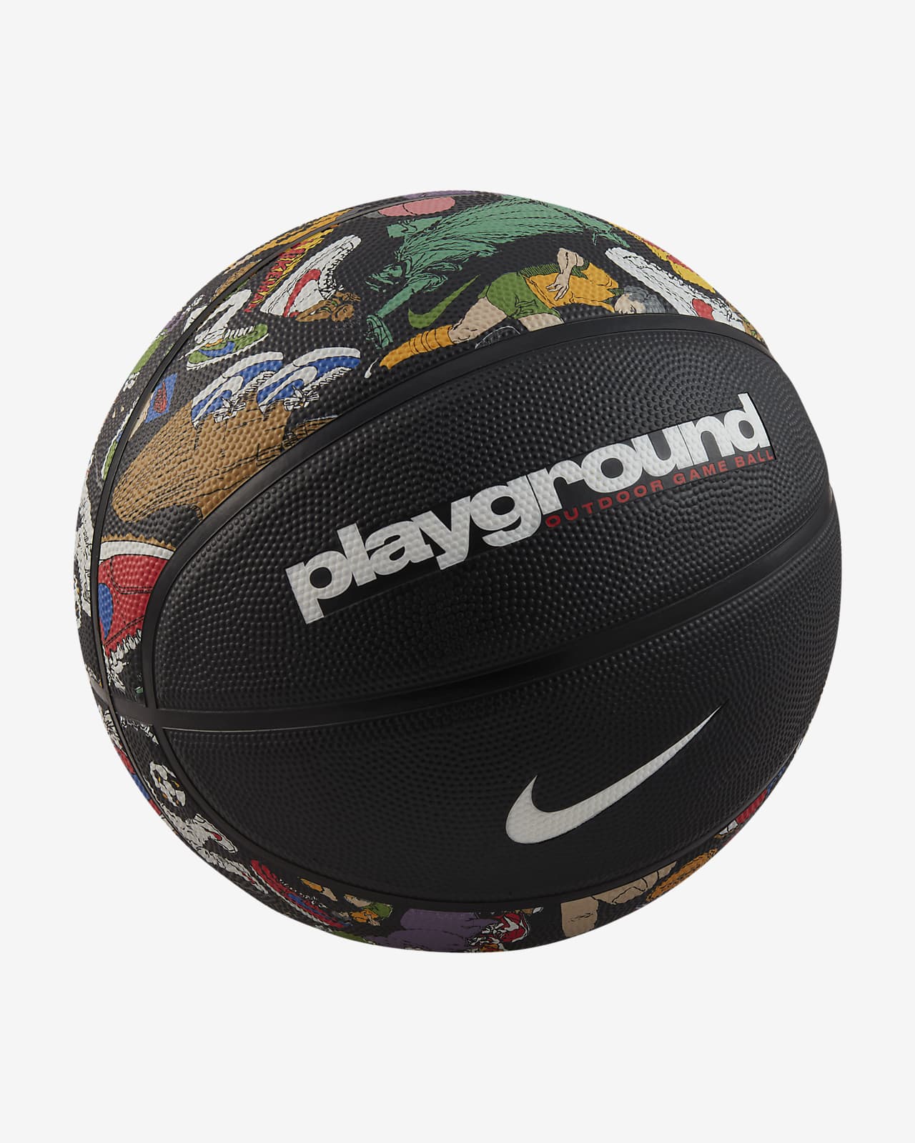 texto Sin valor Vientre taiko Nike Everyday Playground 8P Pelota de baloncesto con estampado  (desinflada). Nike ES