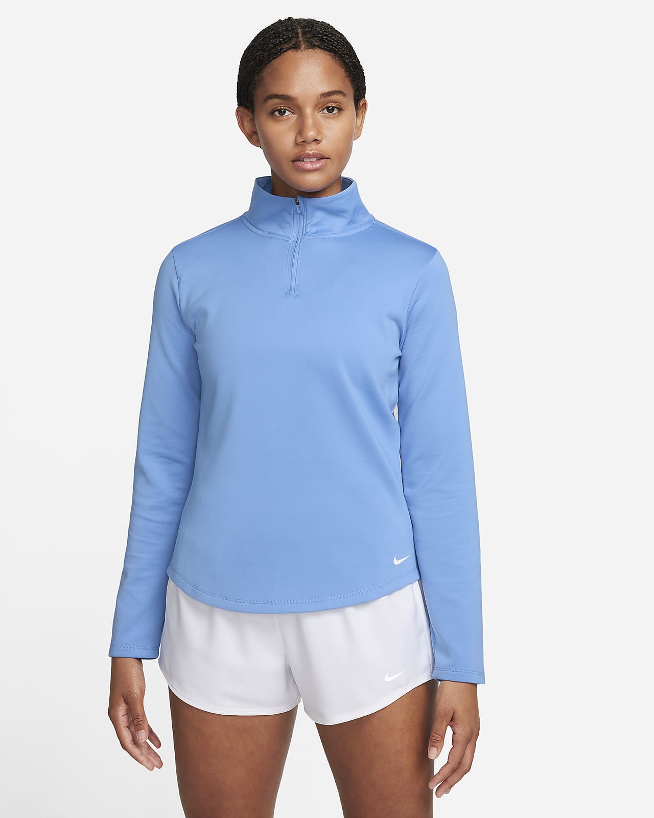 Essentials Women's Long-Sleeve Fleece Quarter-Zip Top (Available in  Plus Size)