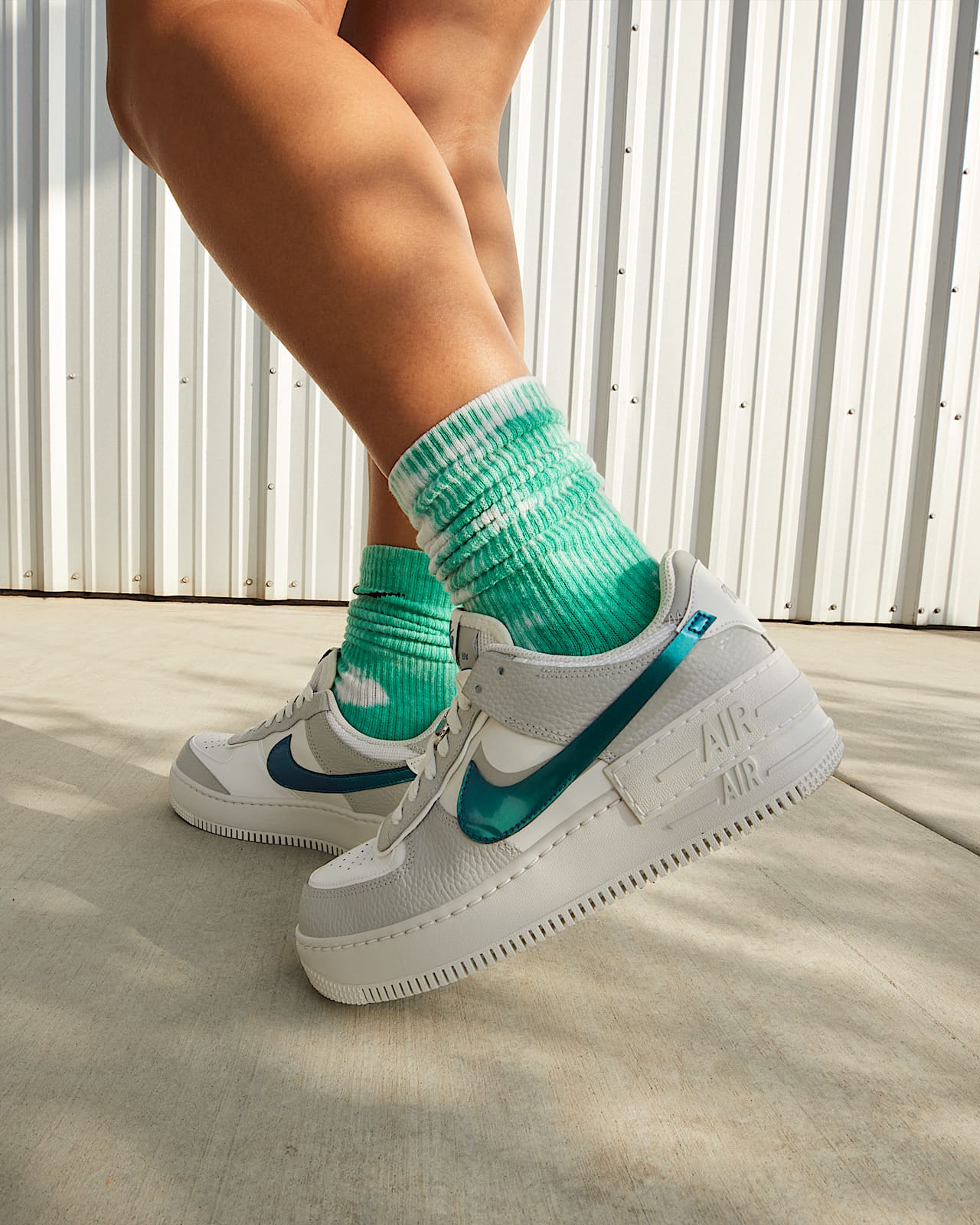 Nike WMNS Air Force 1 Shadow Shades of Summer | 43einhalb Sneaker Store