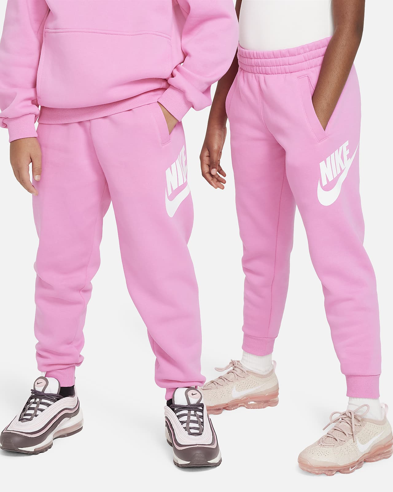 Joggers para niños talla grande Nike Club Fleece