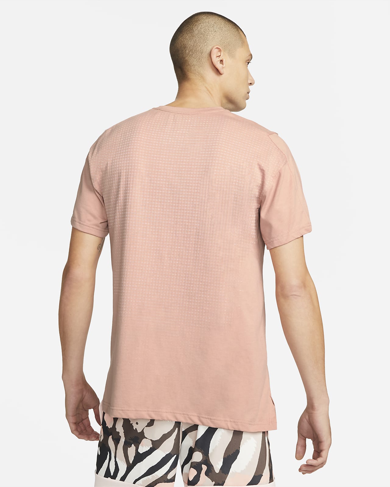 Maglia a manica corta Nike Pro Dri-FIT Burnout - Uomo. Nike IT