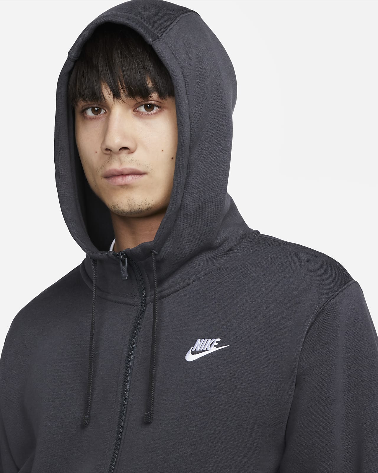 Incompatible Pobreza extrema freír Sudadera con gorro de cierre completo para hombre Nike Sportswear Club  Fleece . Nike MX