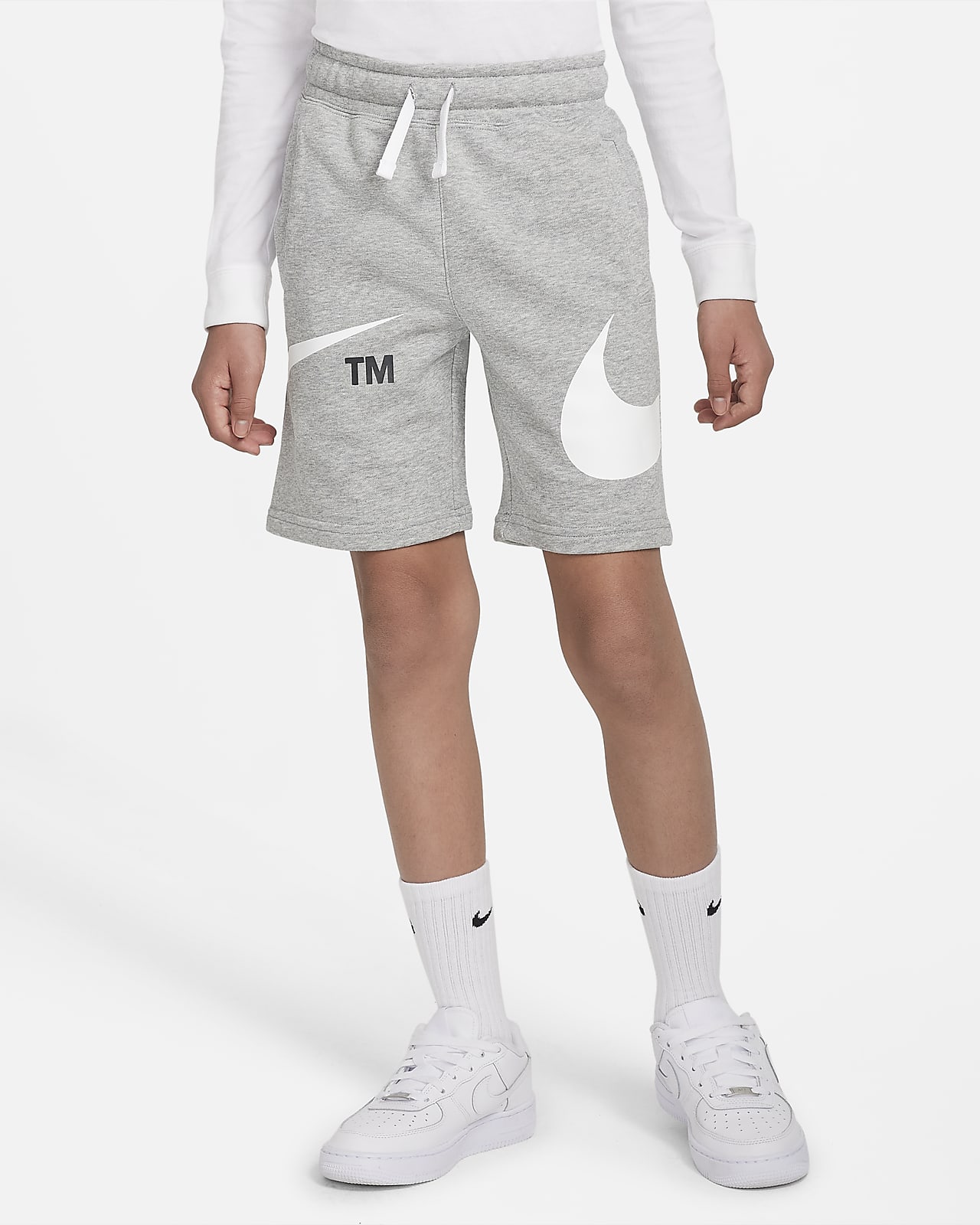 Shorts Nike Sportswear Swoosh för ungdom (killar)