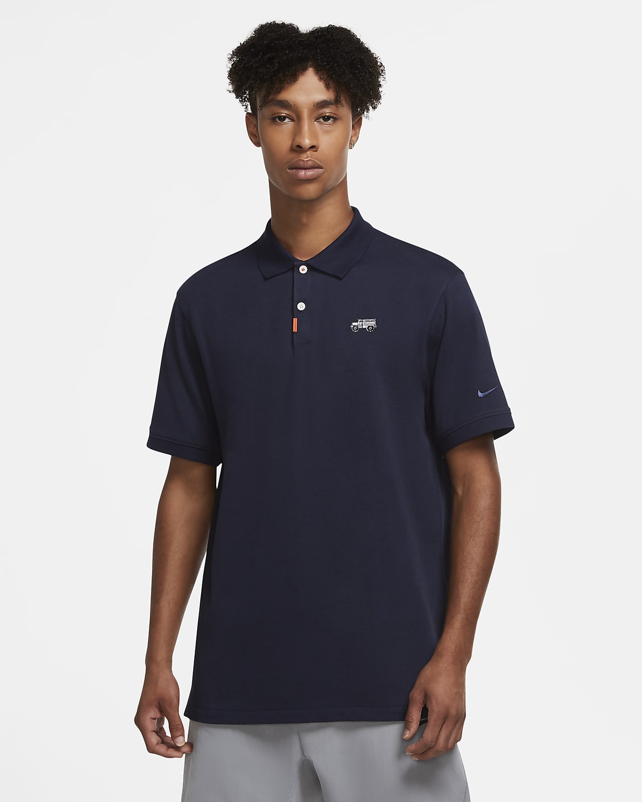 nike brooks truck polo