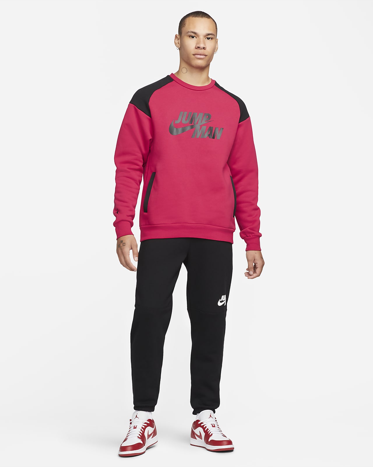 Jordan Jumpman Sudadera de chándal de tejido Fleece - Hombre. Nike ES