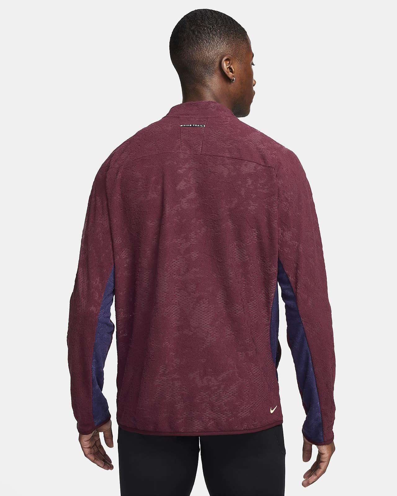 brisk running half zip
