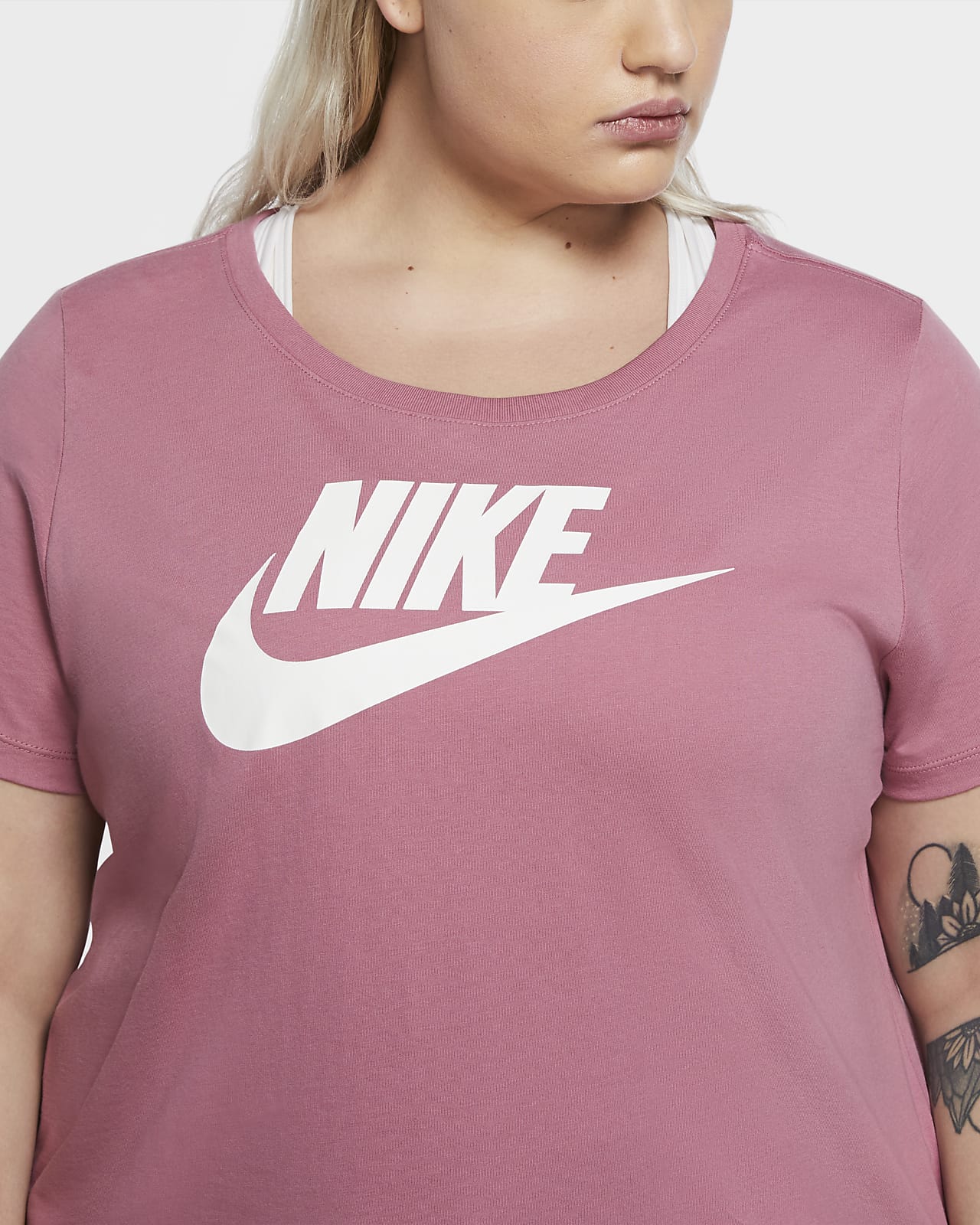 maglietta rosa nike