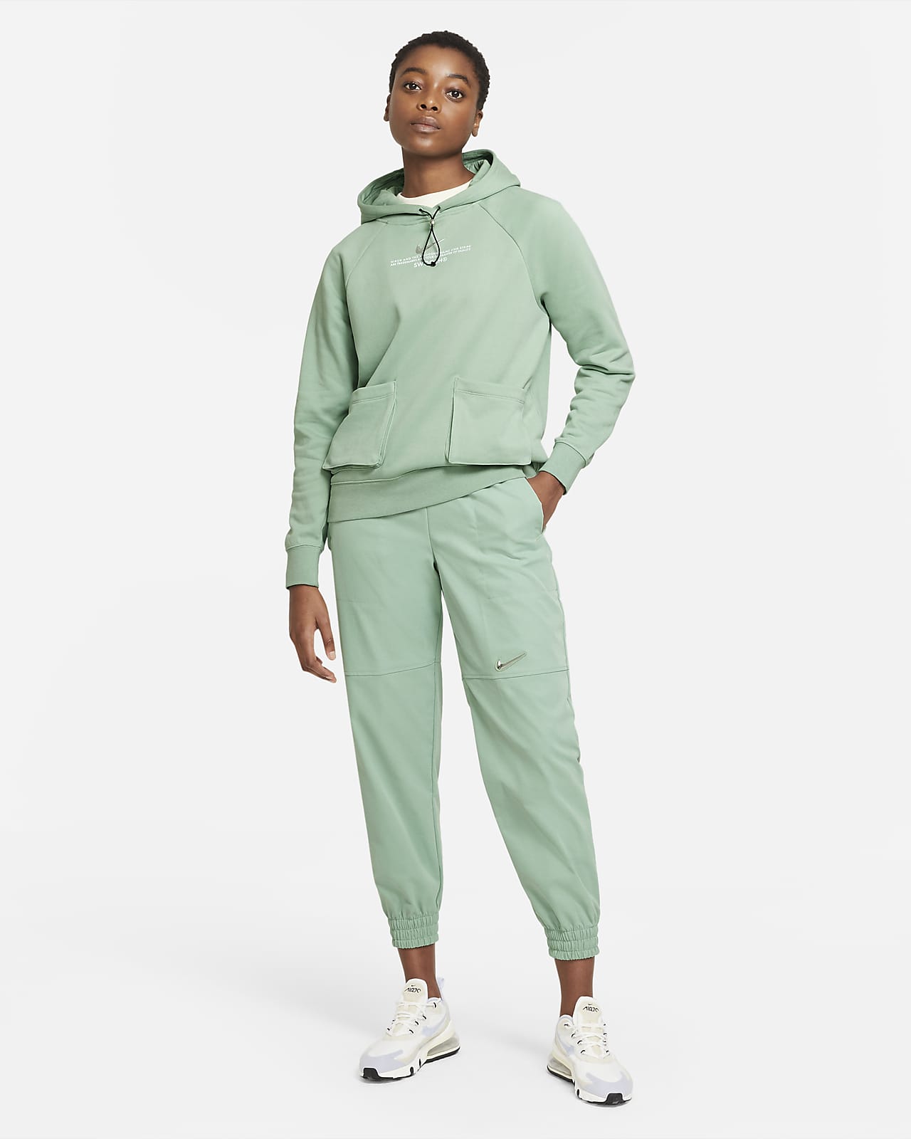 nike women's french terry dress