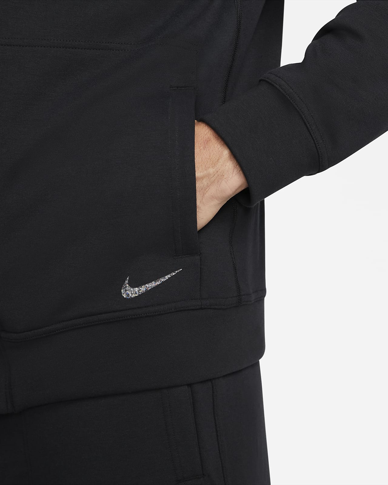 Nike Yoga Dri-FIT Men's Full-Zip Fleece Hoodie. Nike.com