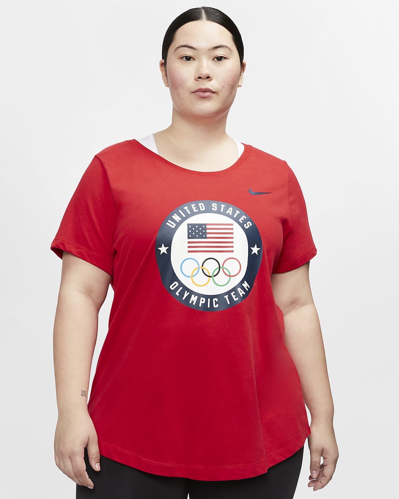 Team USA Women's T-Shirt (Plus Size).