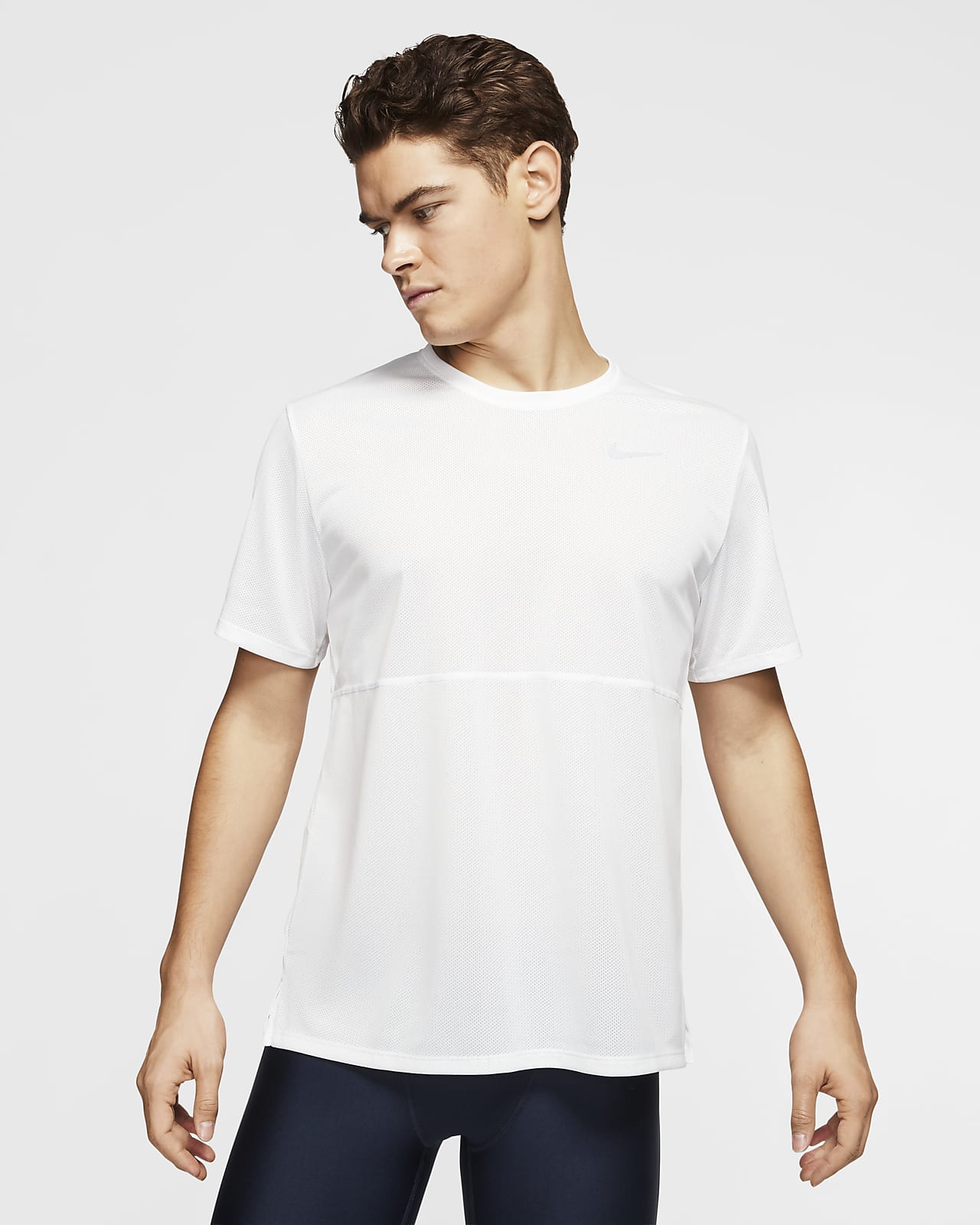 nike breathe men's running top
