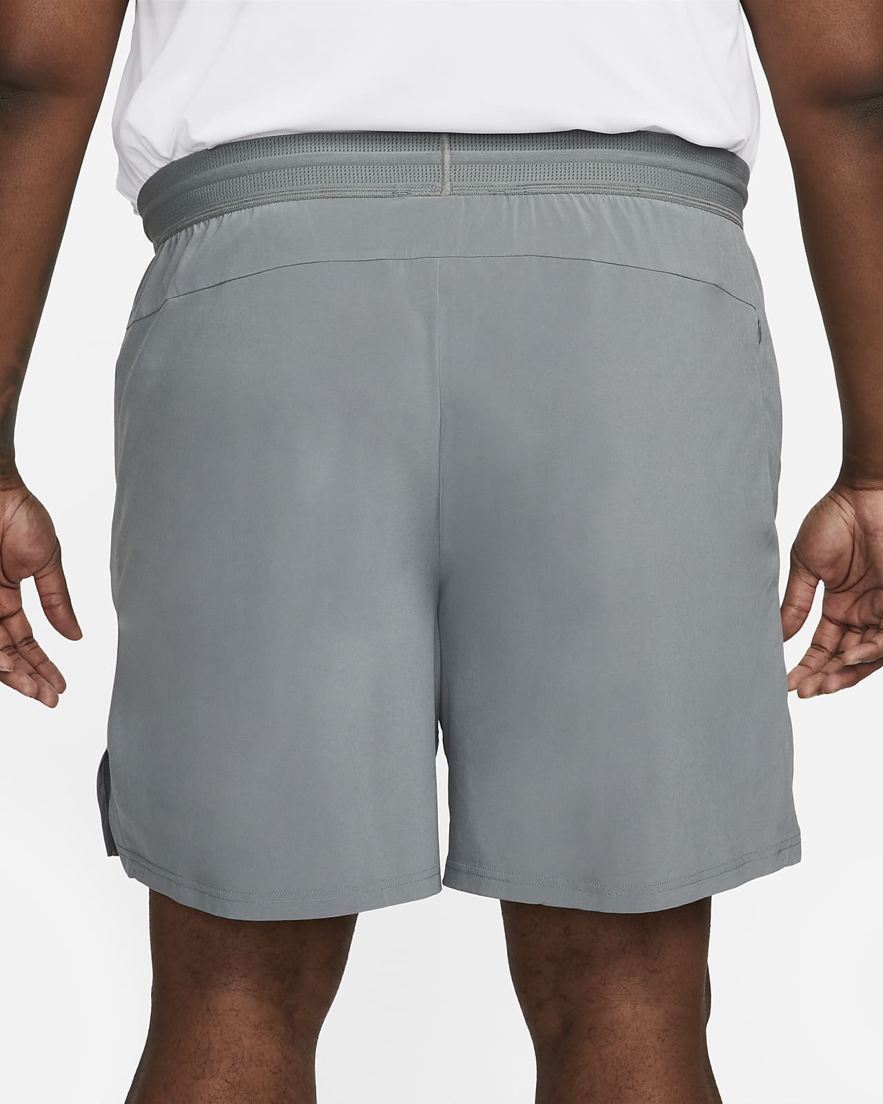 Nike Yoga Shorts Dri Fit 2-in-1 Shorts Flex Active Fossil Rose Men's Size  Large