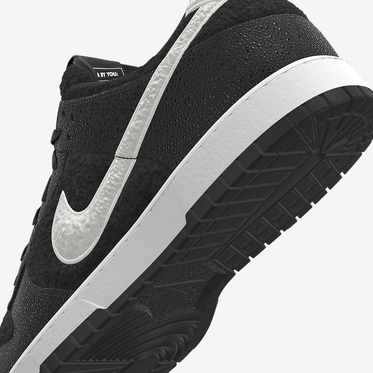 Nike Dunk Low Premium Fleece By You Custom Men s Shoes