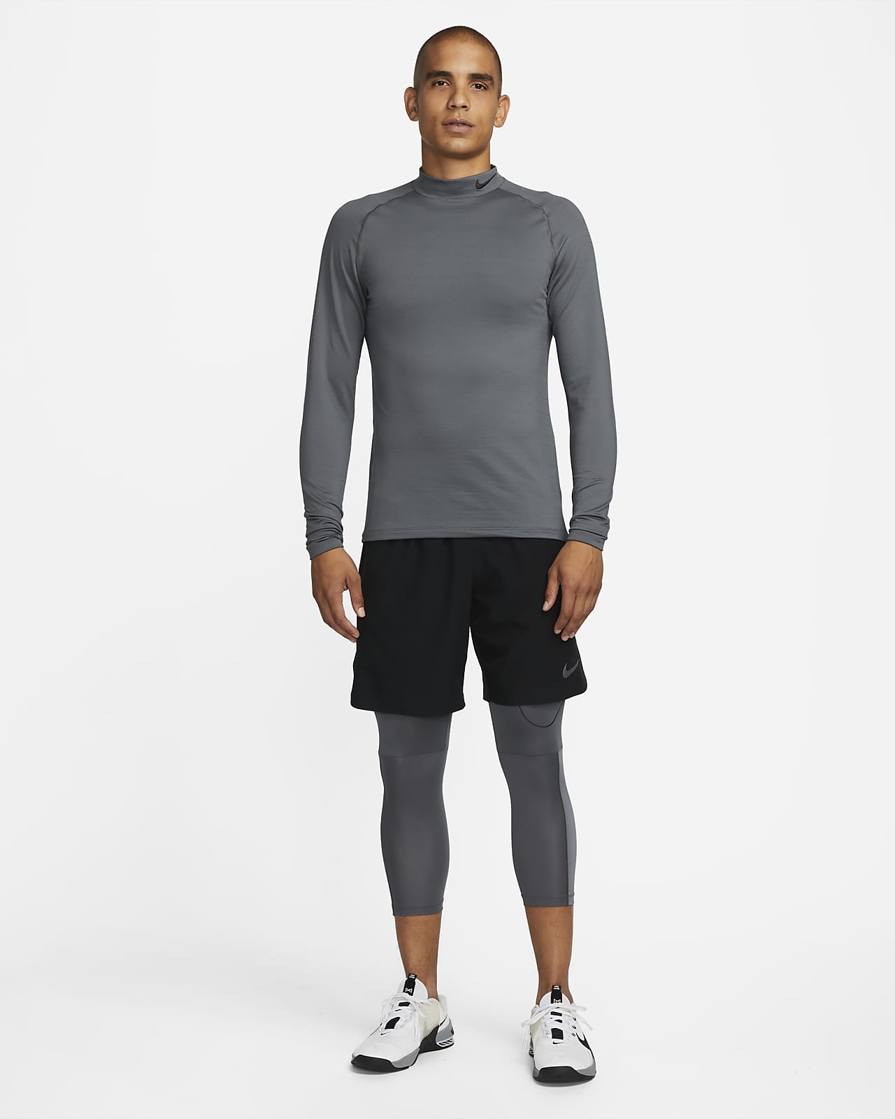 Long-Sleeve Mock-Neck Training Top. Nike SI