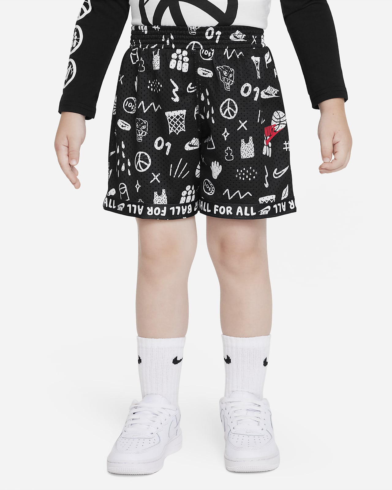 Nike Toddler Printed Tricot Basketball Shorts