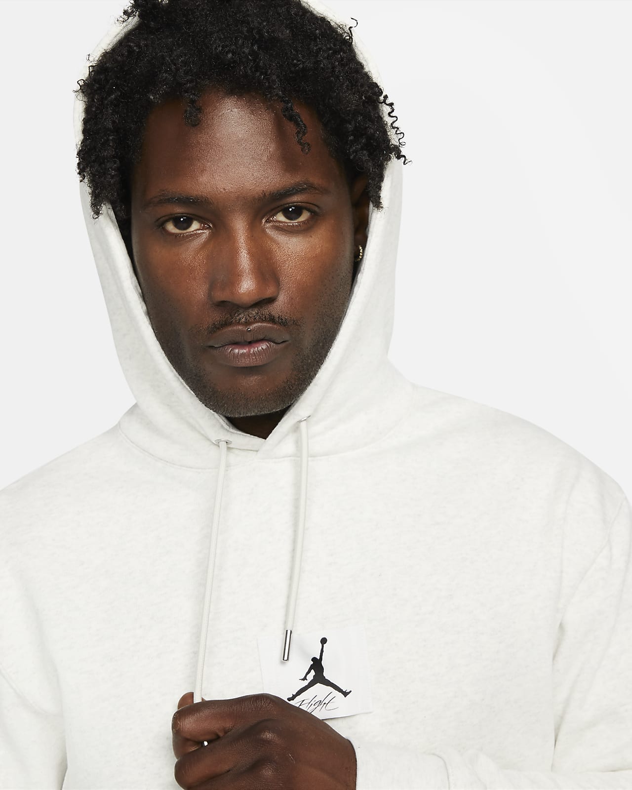 nike jordan statement essentials hoodie in black